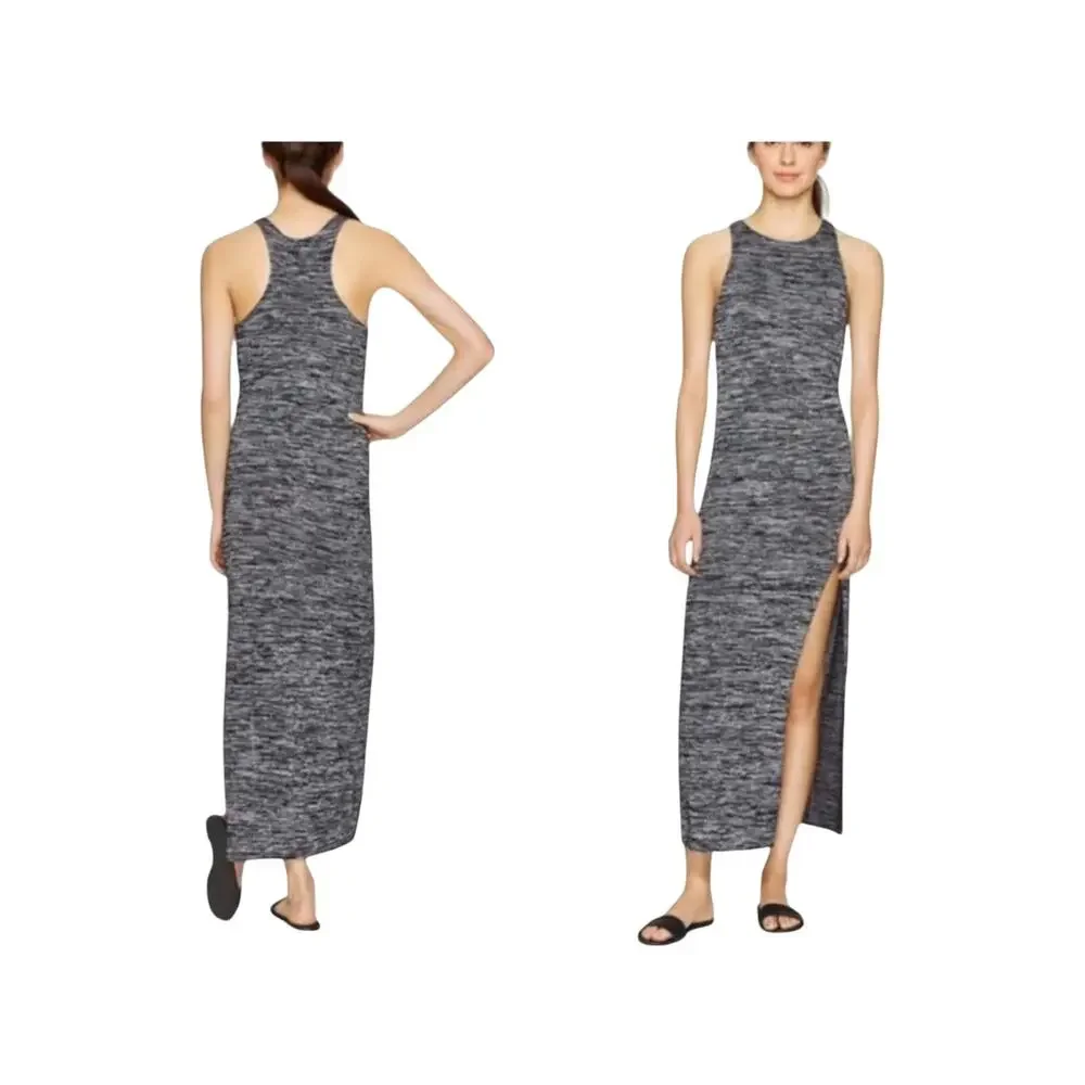 Wilfred Free Aritzia Eveline Racerback Bodycon Grey Tank Dress Medium